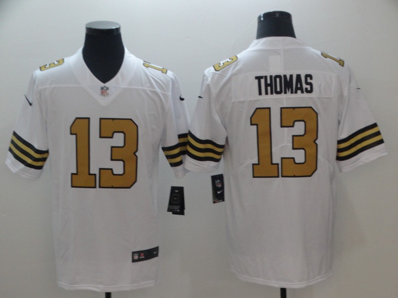 Men's New Orleans Saints Michael Thomas #13 White Alternate Jersey